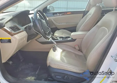 2016 Hyundai Sonata Hybrid Limited из США, поврежденный, VIN KMHE34L16GA017278